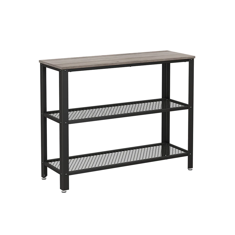 Flurtisch mit 2 Konsolentisch im Industrie-Design
