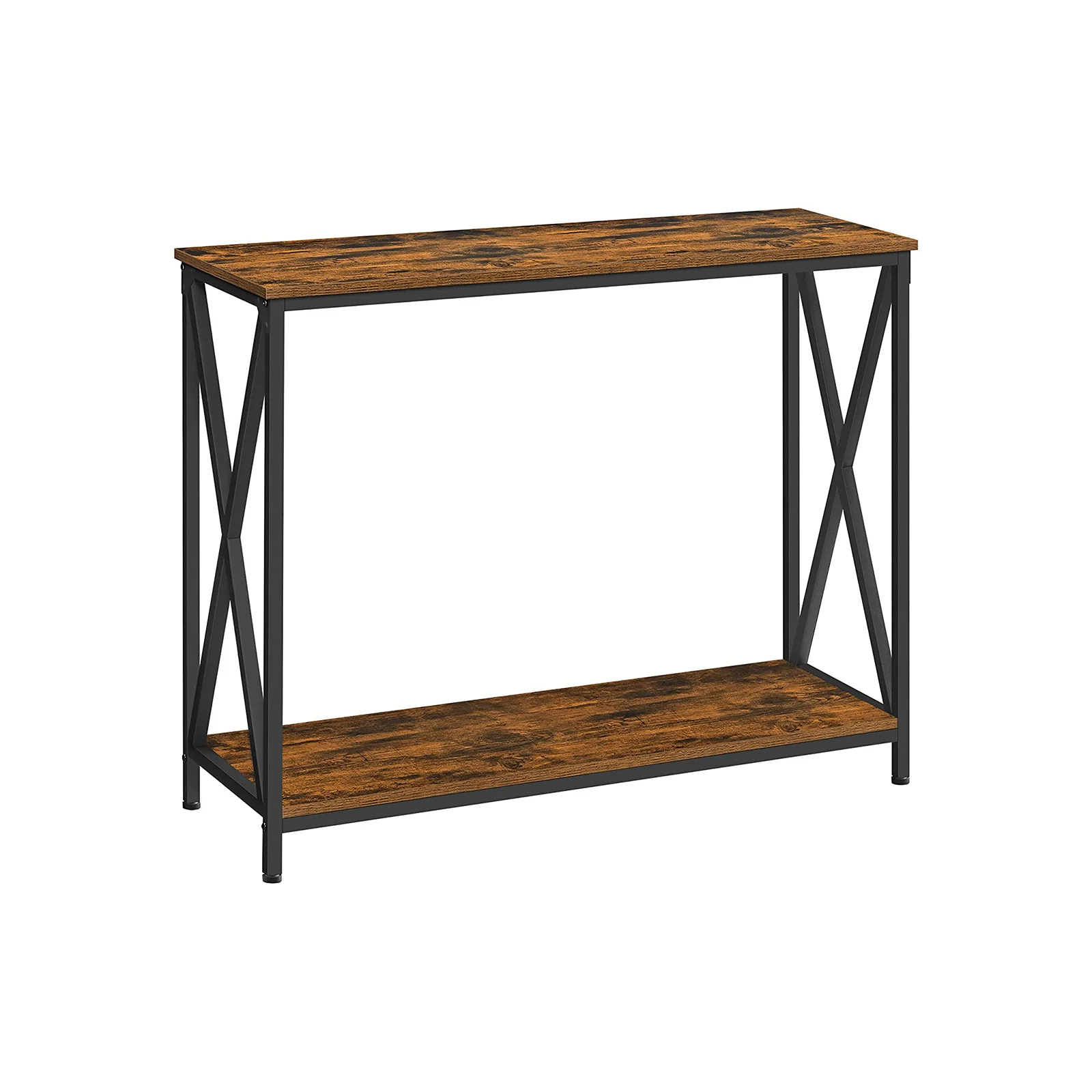 Industrie-Design Sofatisch mit Metallgestell