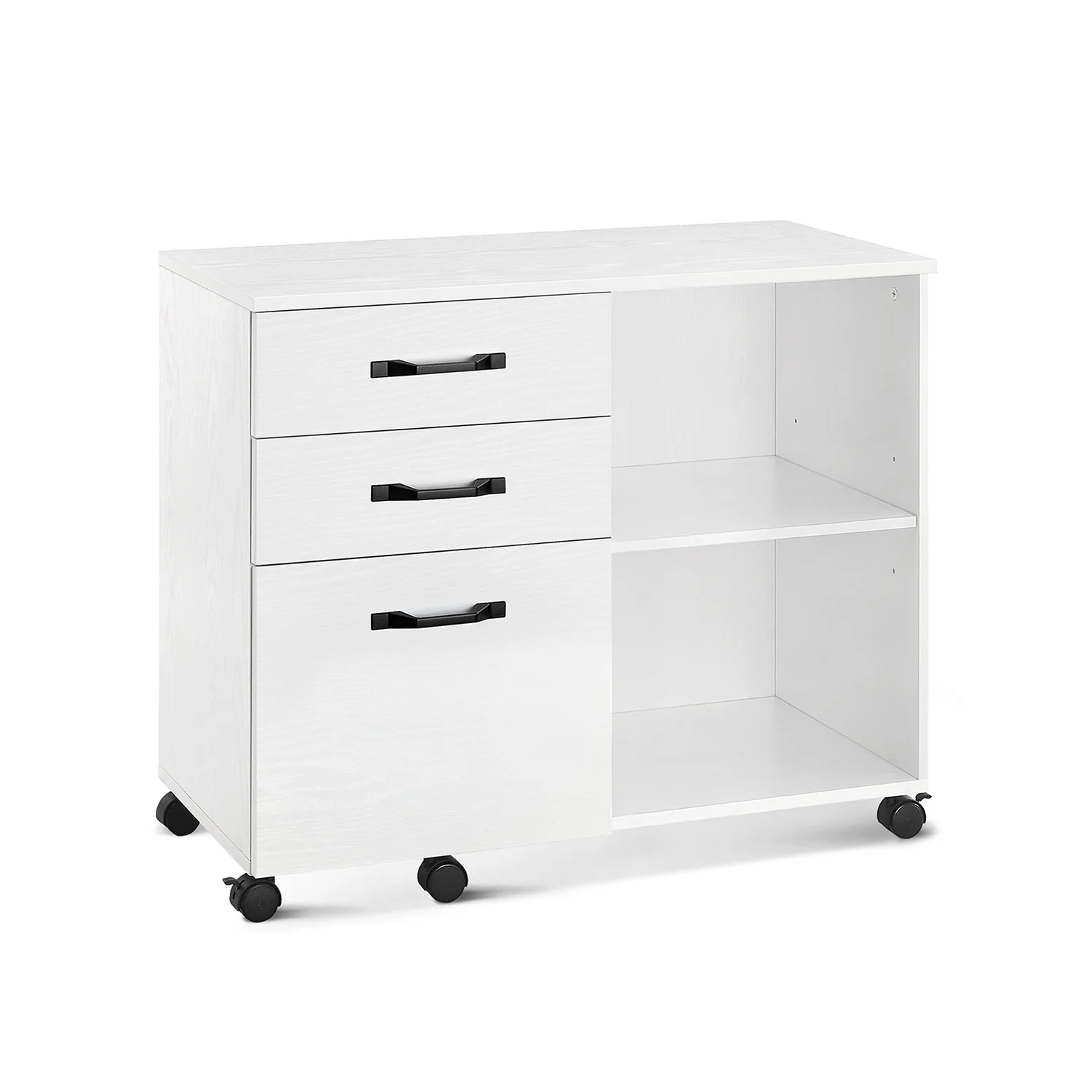 Industriestil Aktenschrank mit Rollen - Image 3
