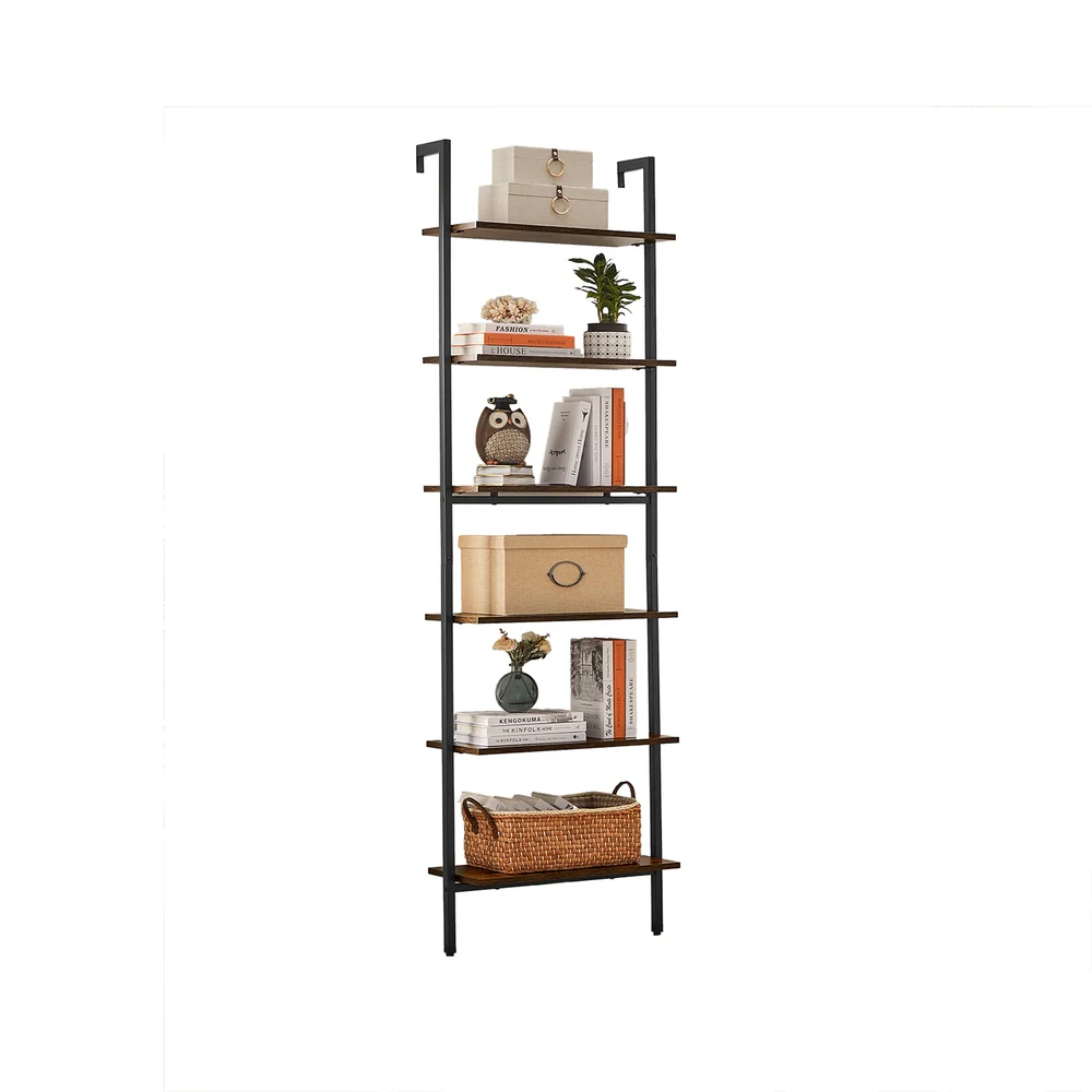 Industriestil Standregal mit 6 Ablagen