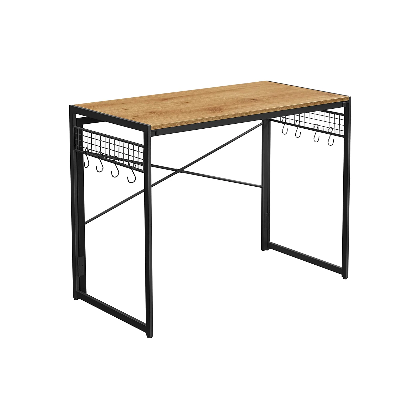 Klappbarer Schreibtisch mit 8 Haken