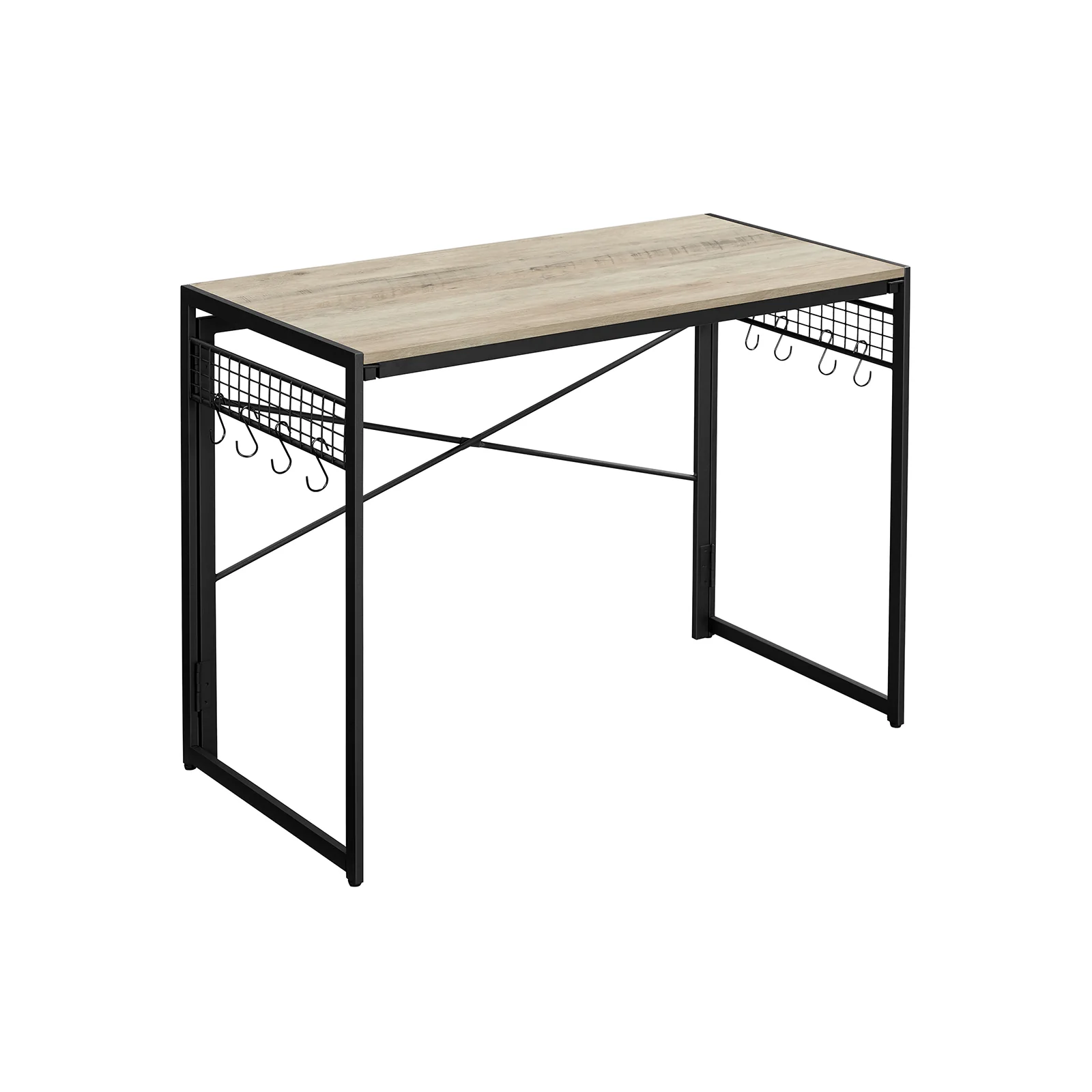 Klappbarer Schreibtisch mit 8 Haken - Image 2