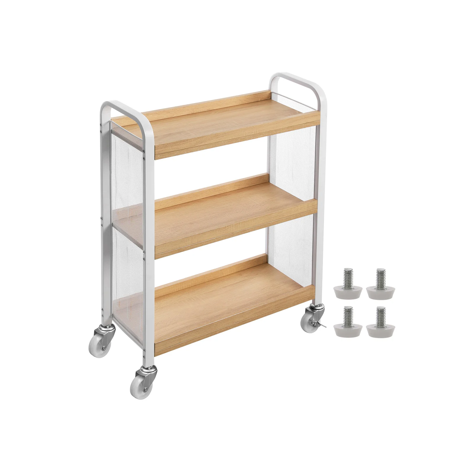 Küchenwagen mit Universalrollen und verstellbaren Füßen - Image 2