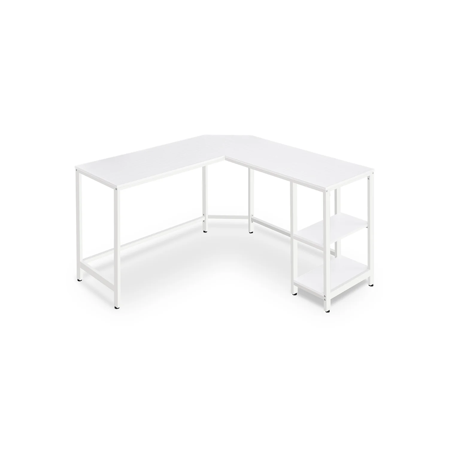 L-förmiger Schreibtisch mit 2 Ablagen - Image 4