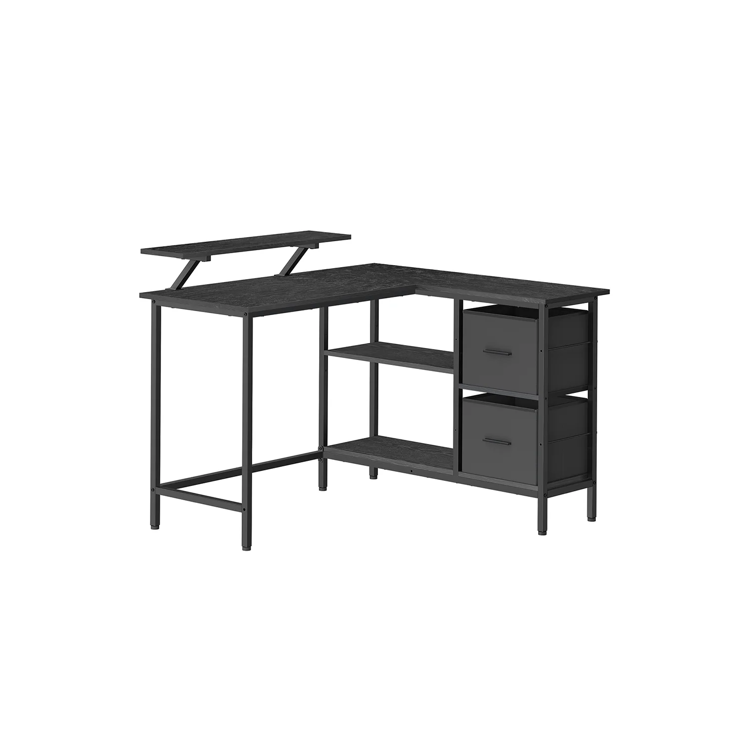 L-förmiger Schreibtisch mit 2 Schubladen - Image 3