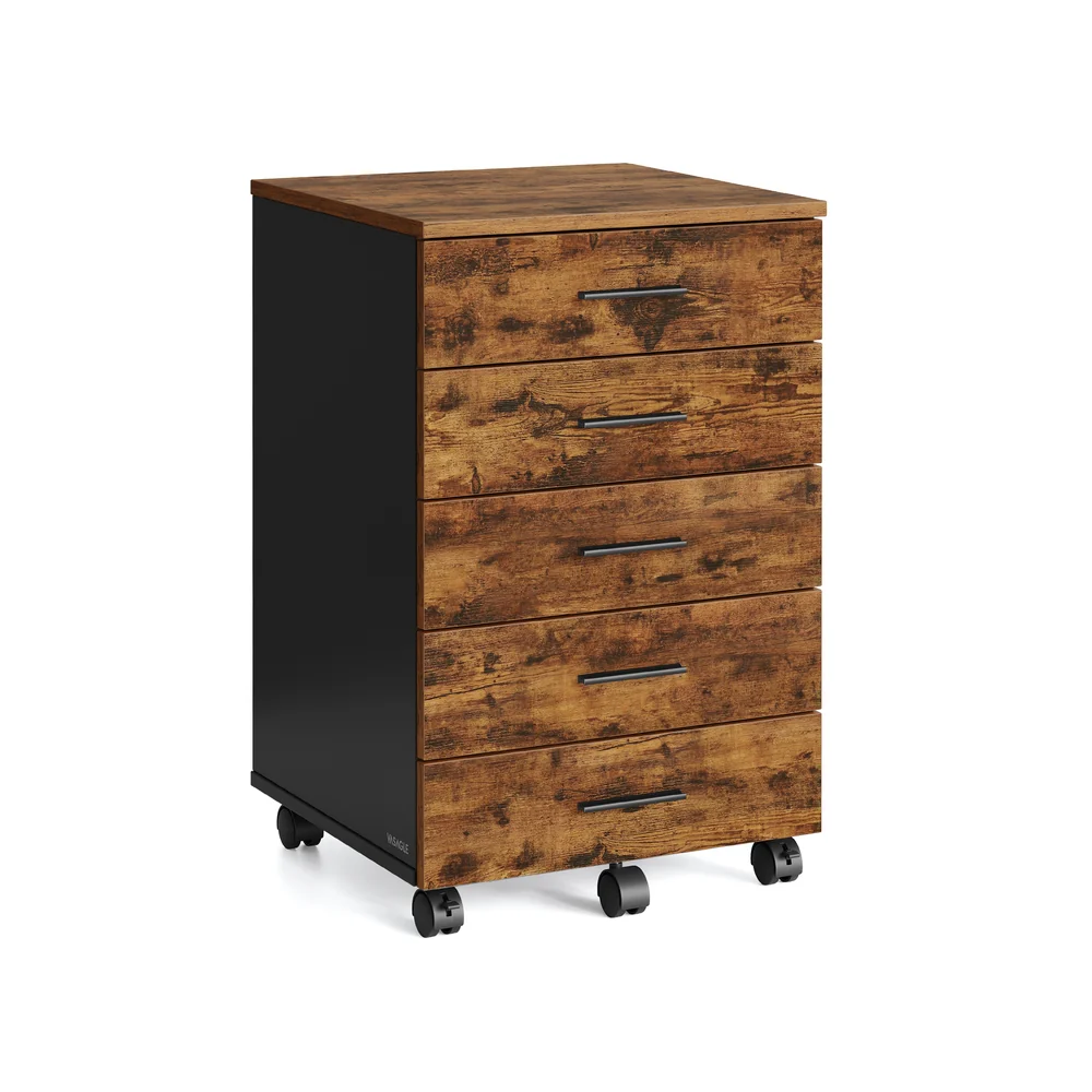 Mobiler Rollcontainer mit fünf Schubladen - Image 3