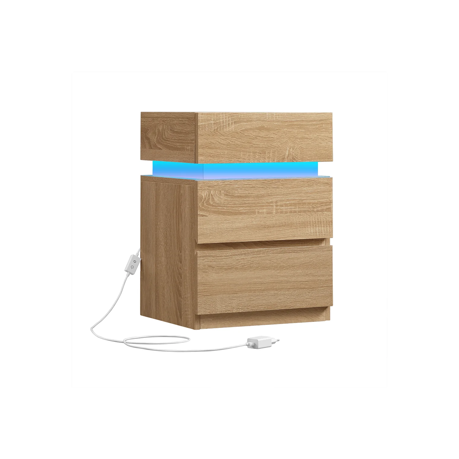 Nachttisch mit LED-Beleuchtung - Image 3