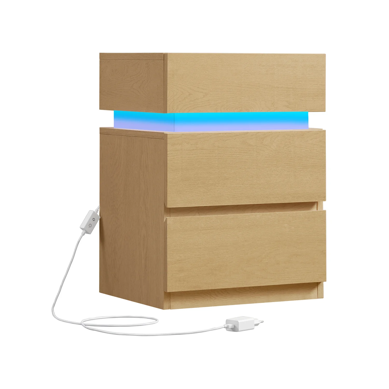 Nachttisch mit LED-Beleuchtung - Image 4