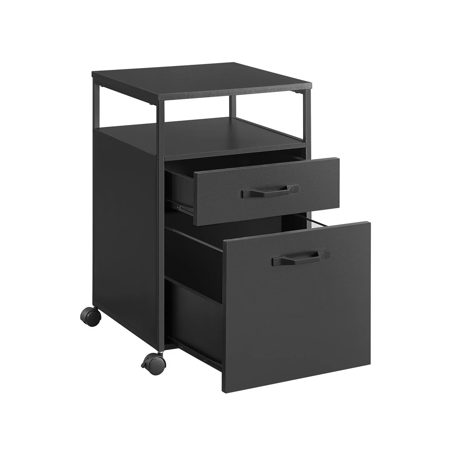 Rollcontainer mit 2 Schubladen und offenem Fach - Image 4