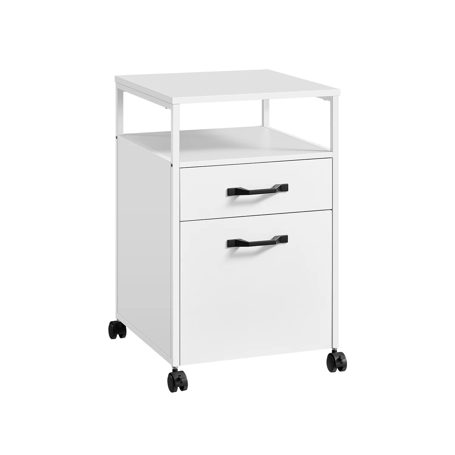 Rollcontainer mit 2 Schubladen und offenem Fach - Image 5