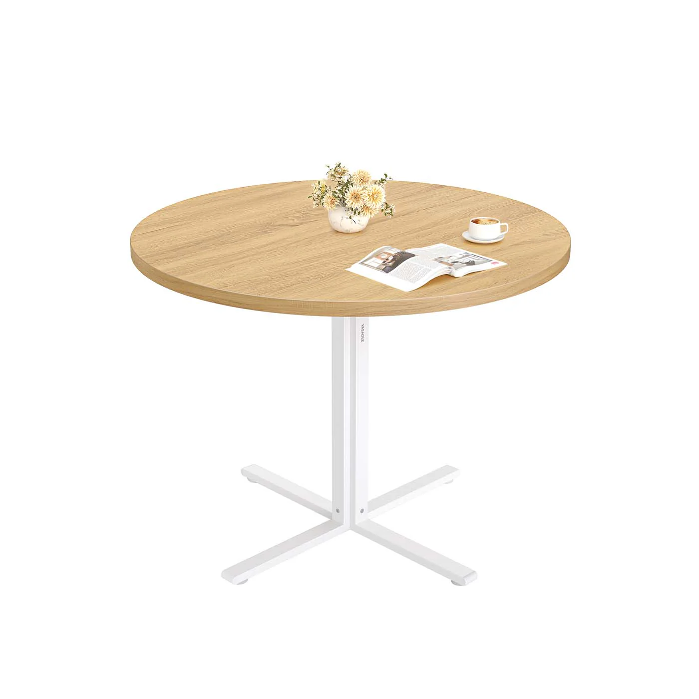 Runder wasserfester Esstisch im Landhausstil für Esszimmer - Image 2