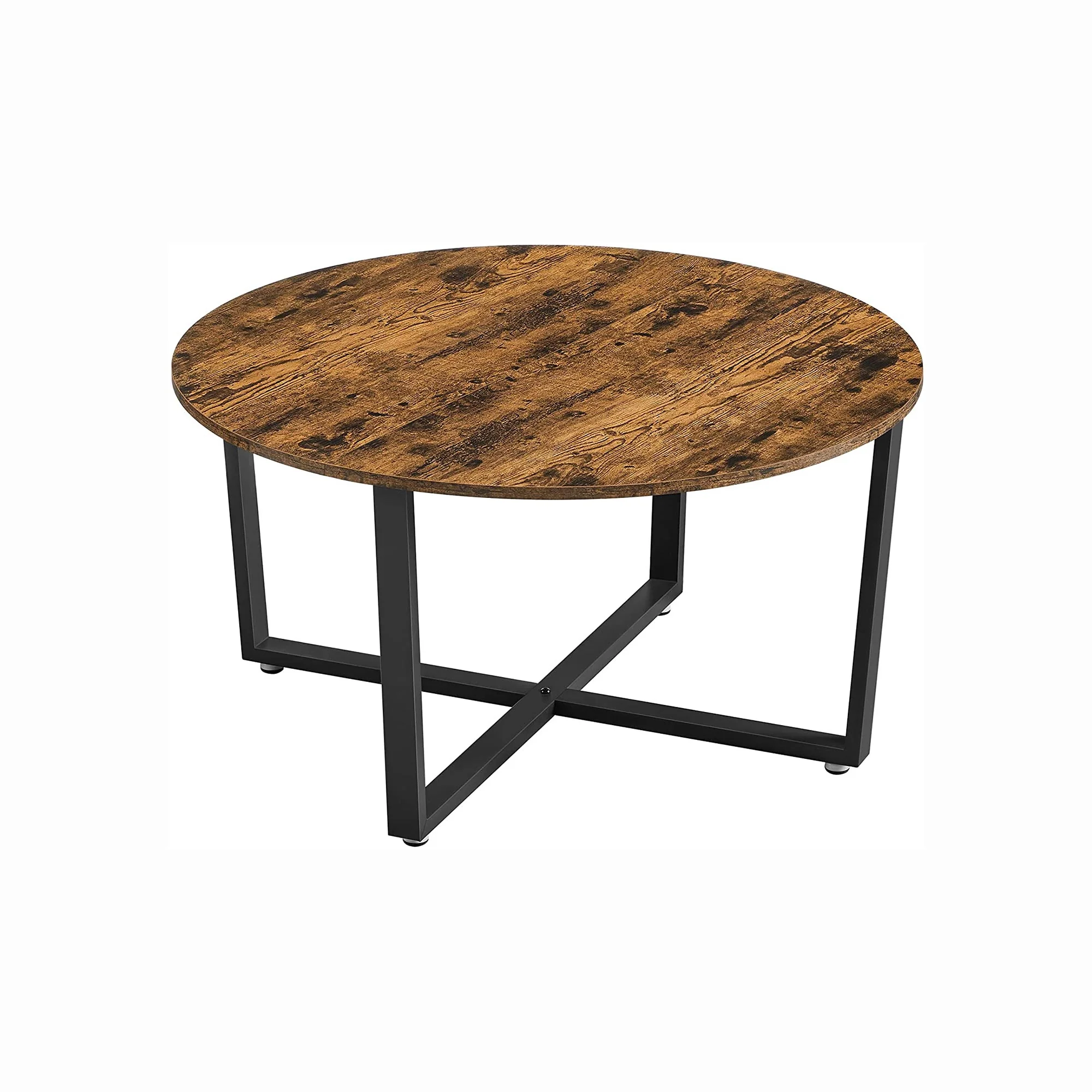 Runder Wohnzimmertisch im Industrie-Design