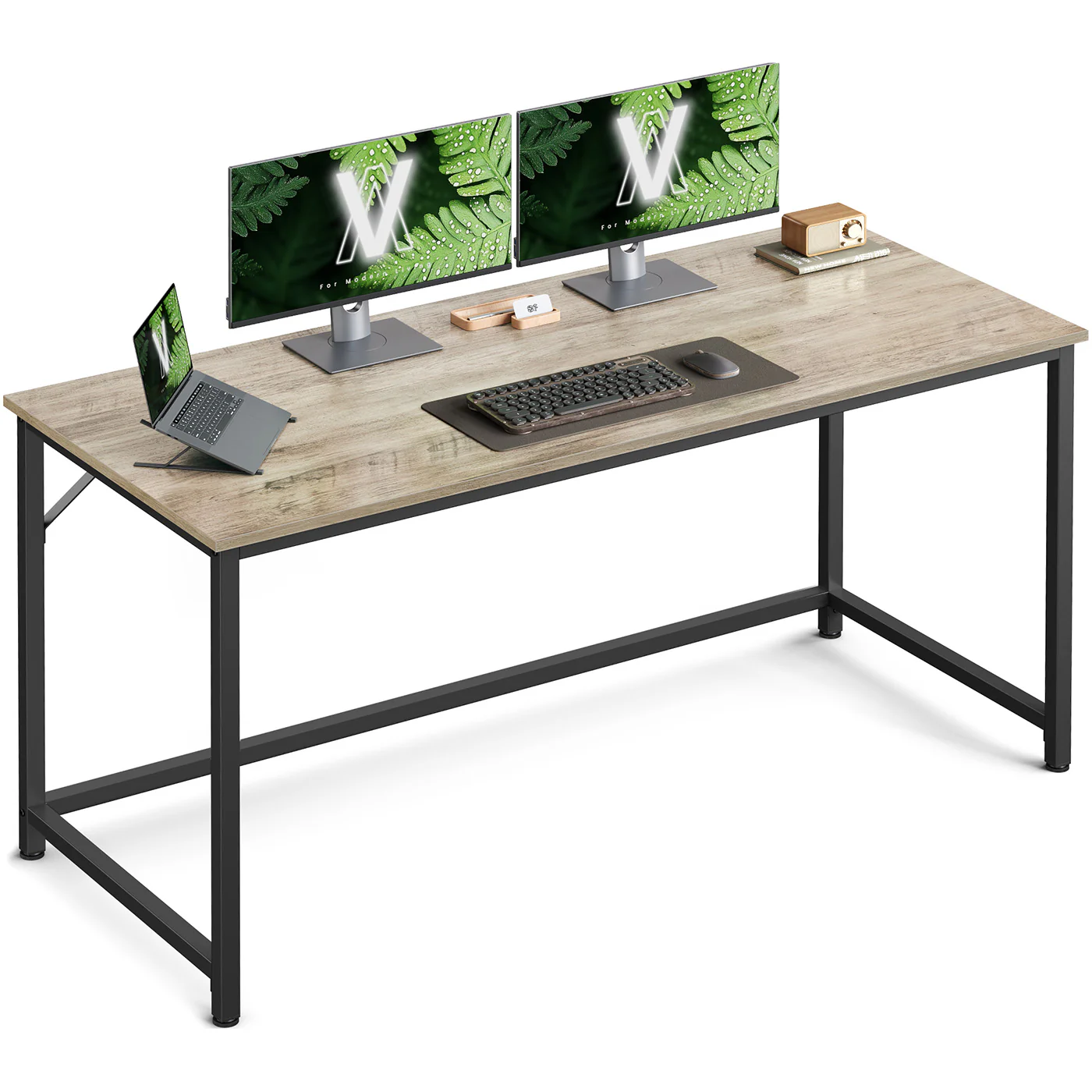 Schmaler Bürotisch im Industrie-Design - Image 2