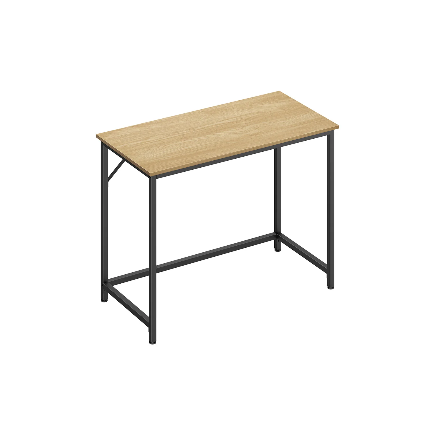 schmaler Bürotisch mit Metallgestell - Image 5