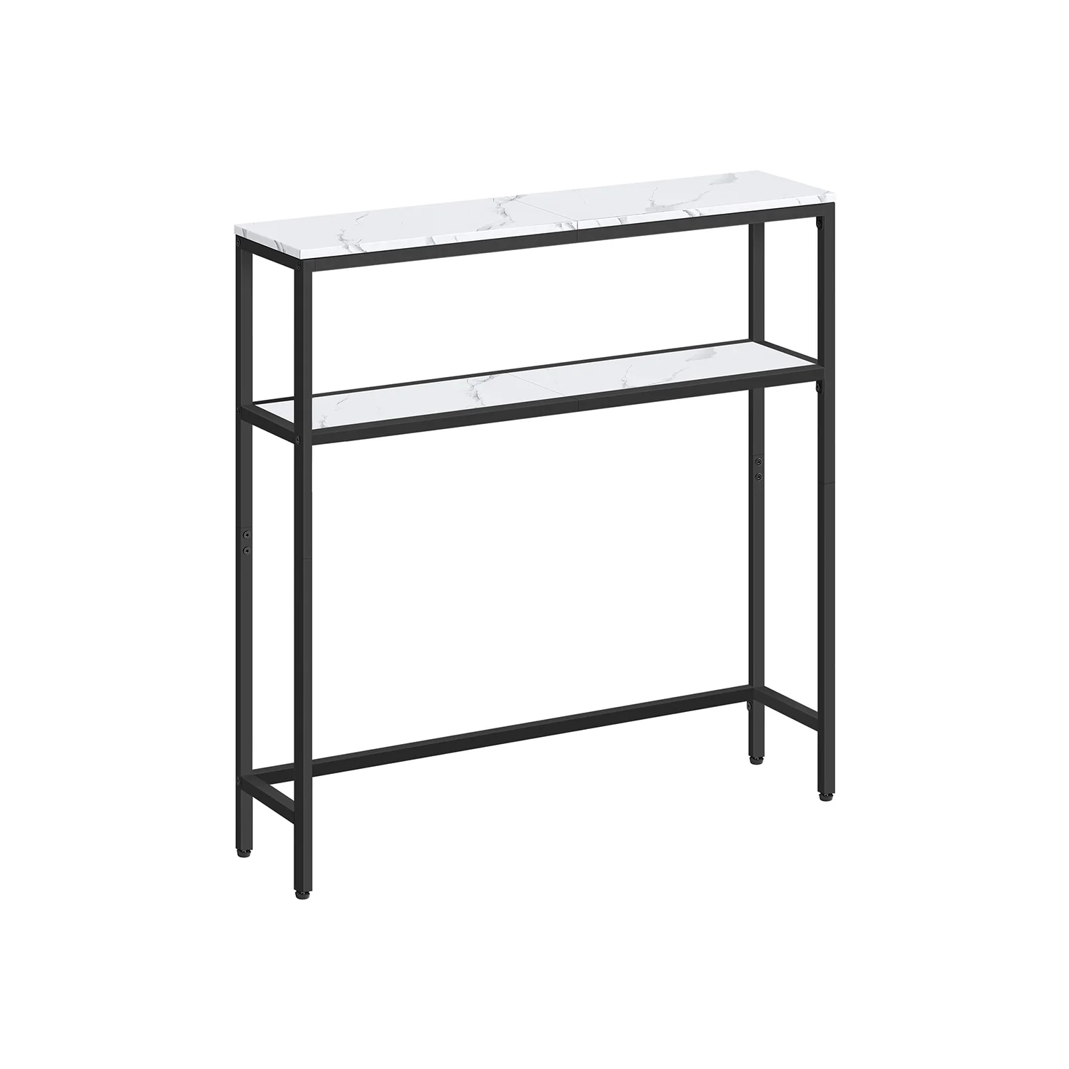 schmaler Sofatisch mit 2 Ablagen - Image 3
