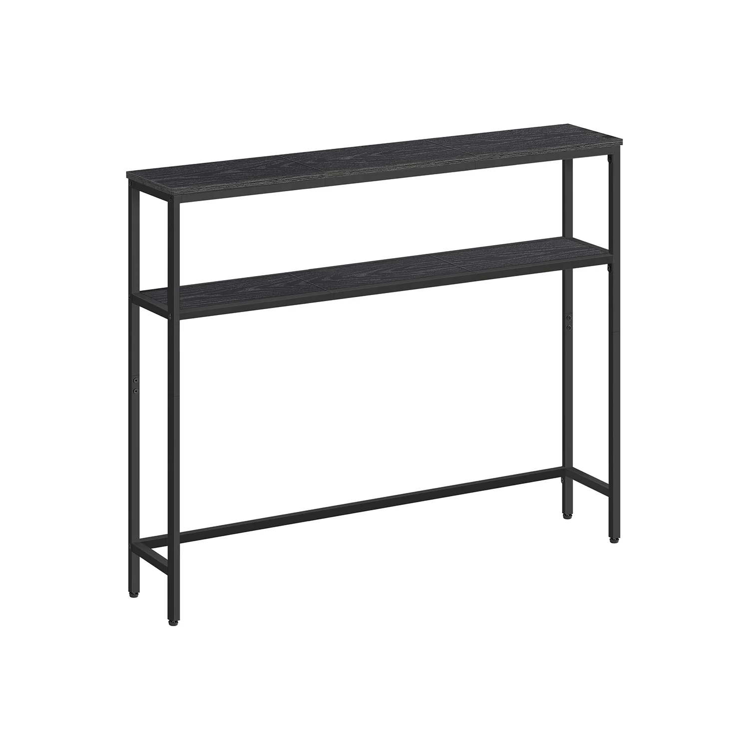 schmaler Sofatisch mit 2 Ablagen - Image 4
