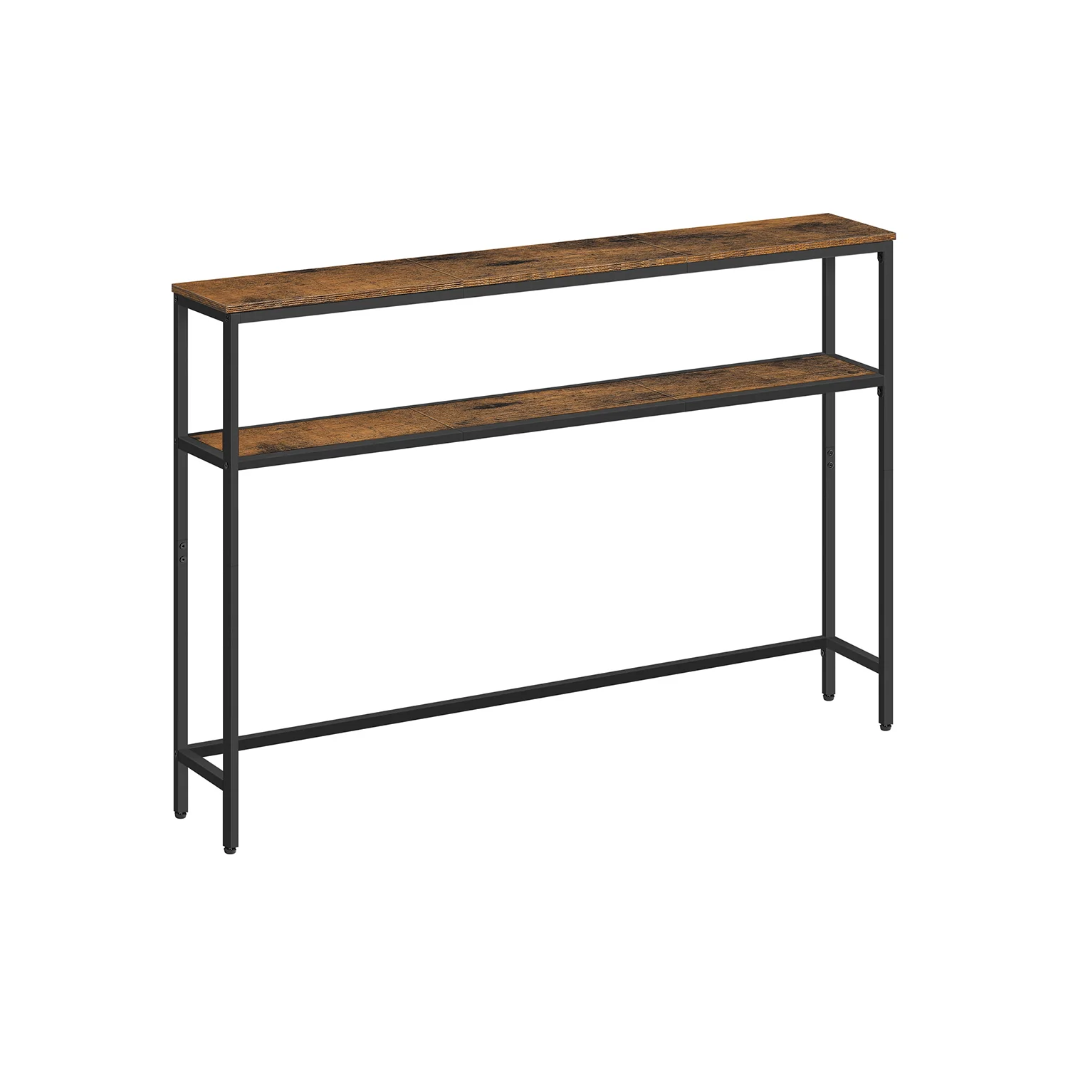 schmaler Sofatisch mit 2 Ablagen - Image 7