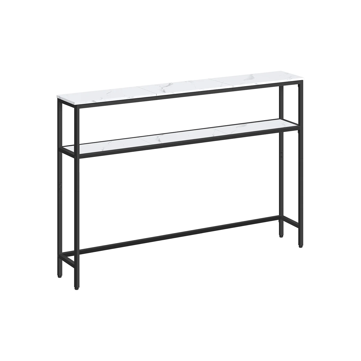 schmaler Sofatisch mit 2 Ablagen - Image 8