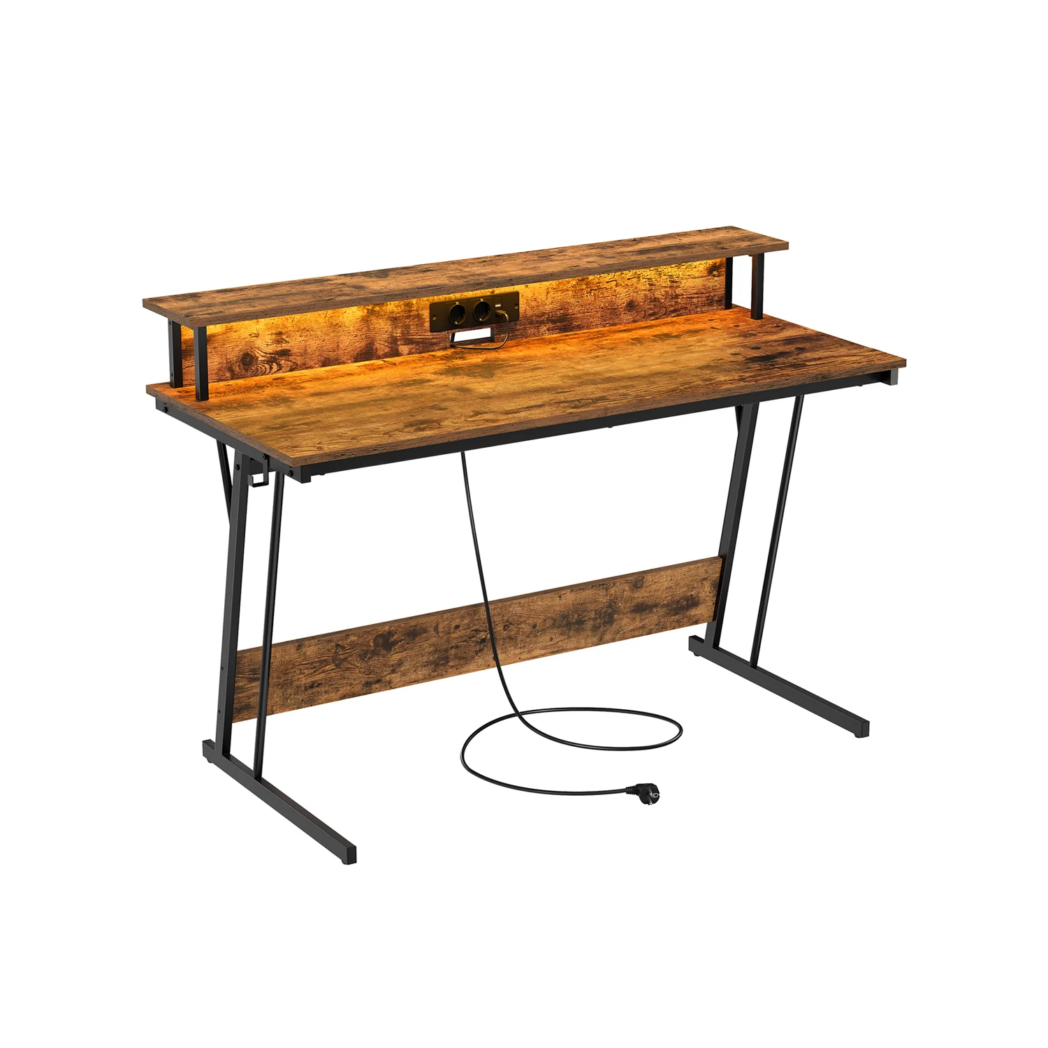 Schreibtisch mit Monitorständer - Image 3