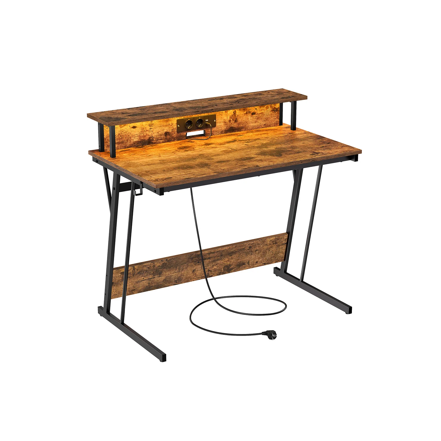 Gaming Tisch mit eingebauter Steckdosenleiste - Image 3