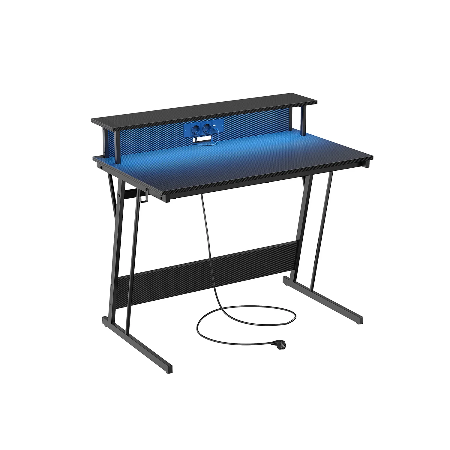 Gaming Tisch mit eingebauter Steckdosenleiste - Image 4