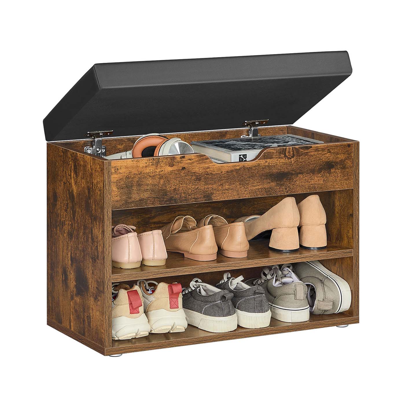Schuhbank mit Kissen 30 x 60 x 44 cm - Image 3