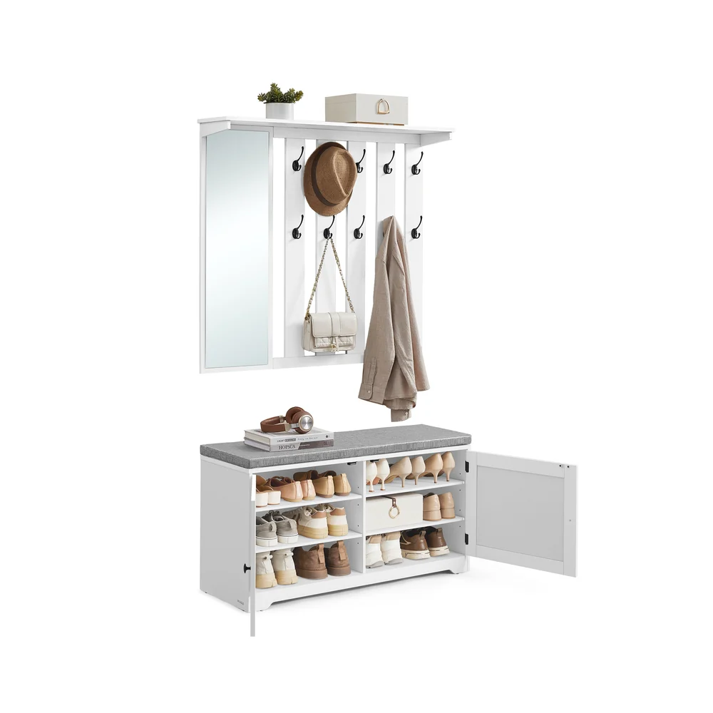 Schuhbank Wandgarderobe Set - Image 2