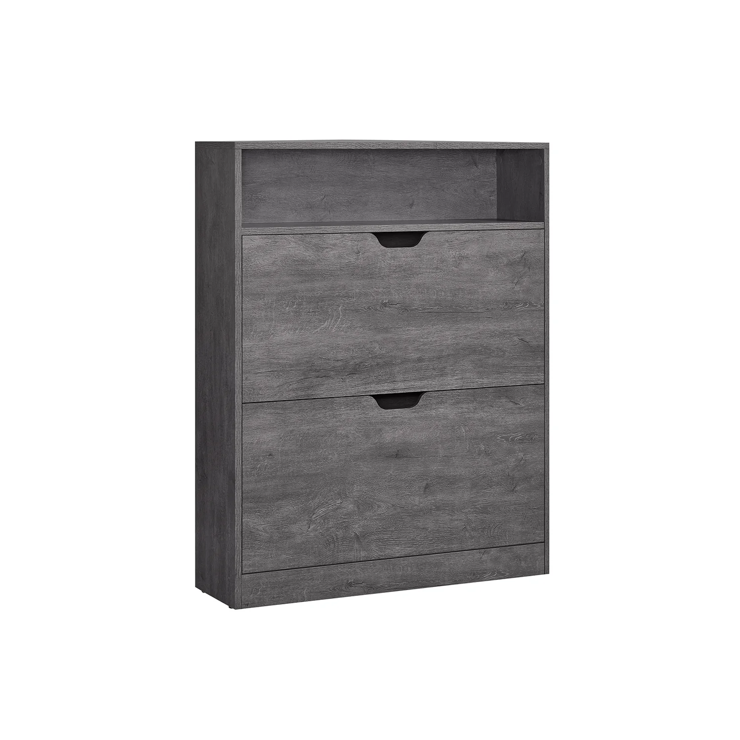 Schuhschrank 2 Klappen offenes Fach - Image 3