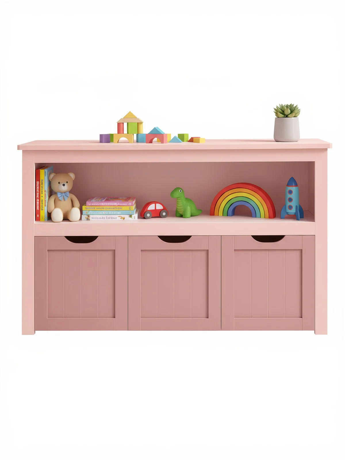 Spielzeugschrank für Kinderzimmer Weiß - Image 3