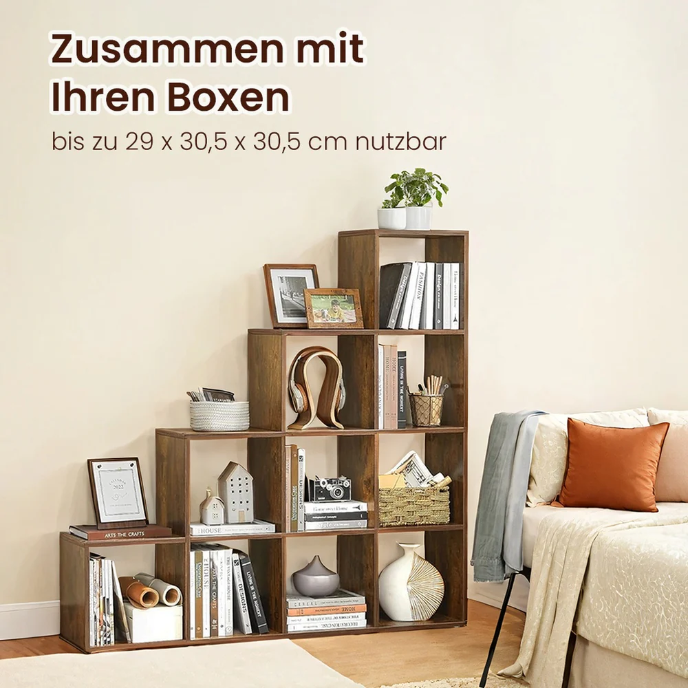 Treppenregal mit 10 Würfeln - Image 2