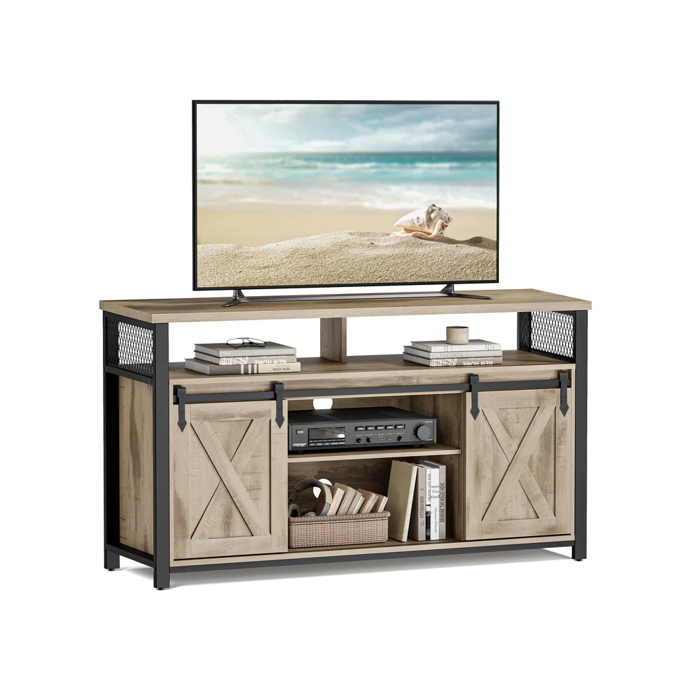 TV-Schrank vintagebraun-schwarz - Image 2