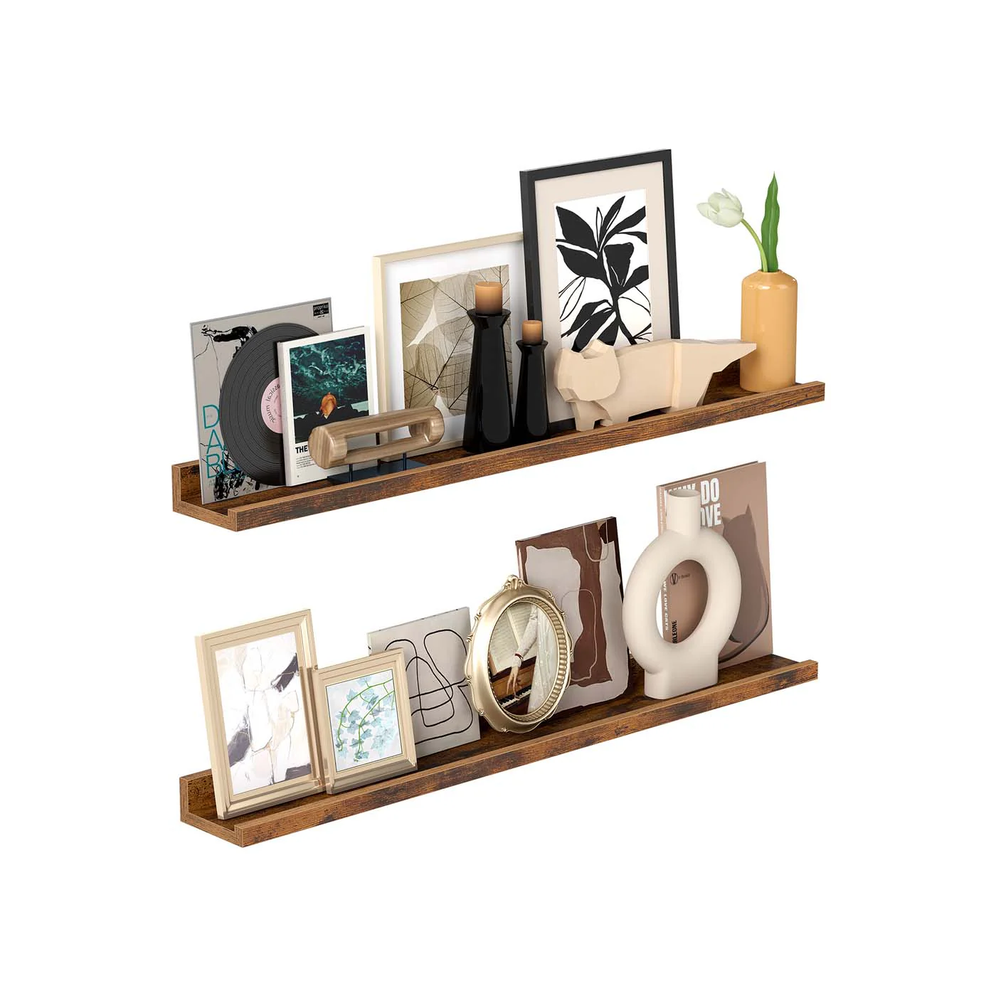 Wandregale Set mit erhöhter Vorderkante - Image 3