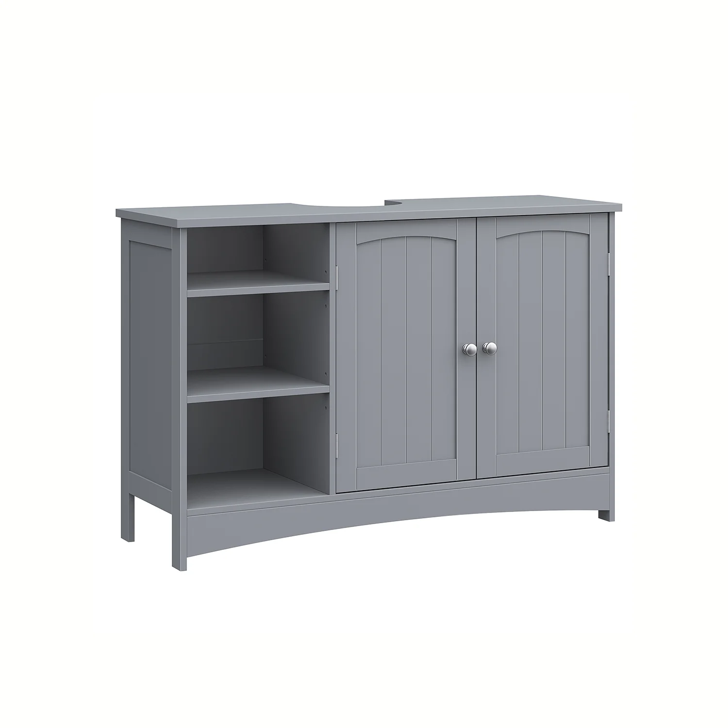 Waschbeckenunterschrank mit 2 Türen Weiß - Image 2