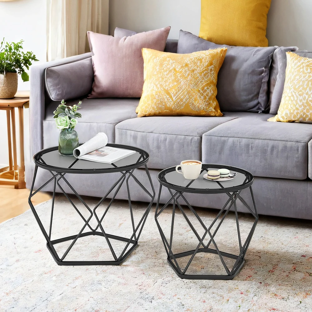 Wohnzimmertisch 2er Set modern